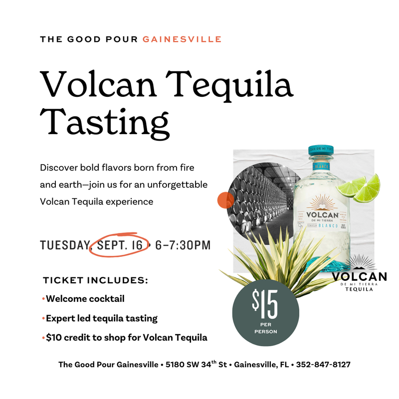 Volcan Tequila Tasting • September 16