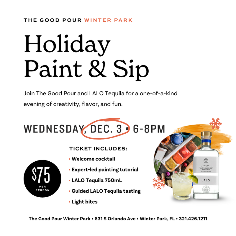 Holiday Paint and Sip • December 3