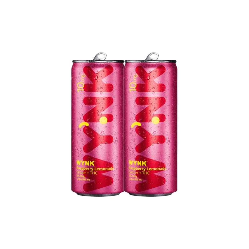 WYNK 10mg THC Raspberry Lemonade Seltzer