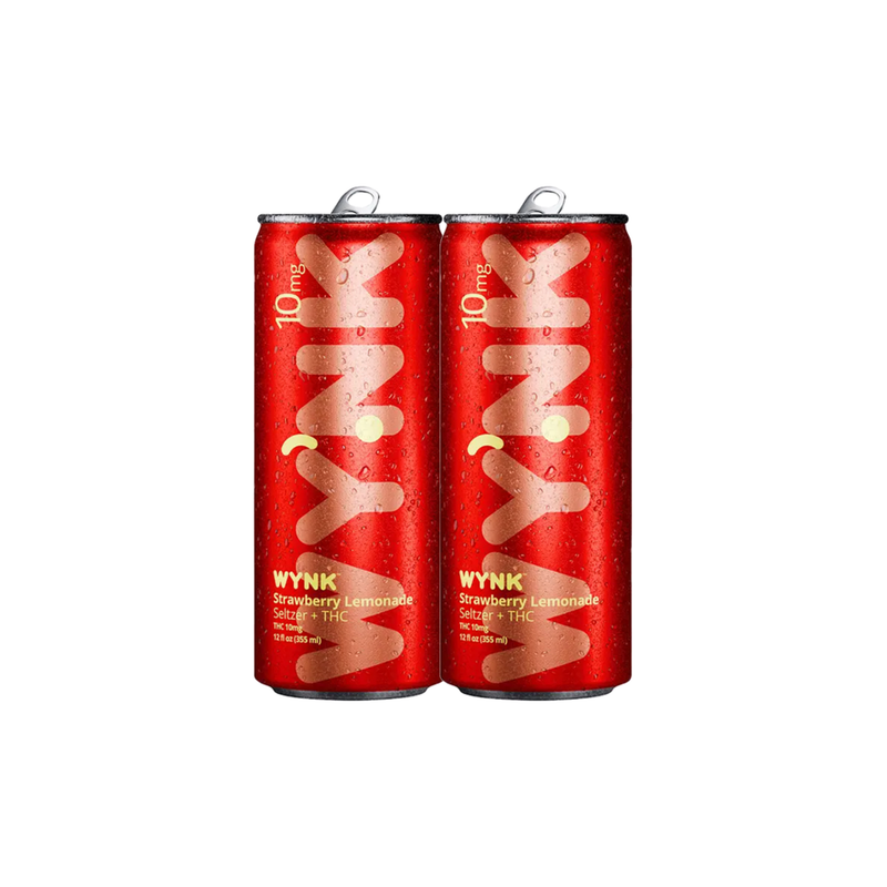 WYNK 10mg THC Strawberry Lemonade Seltzer