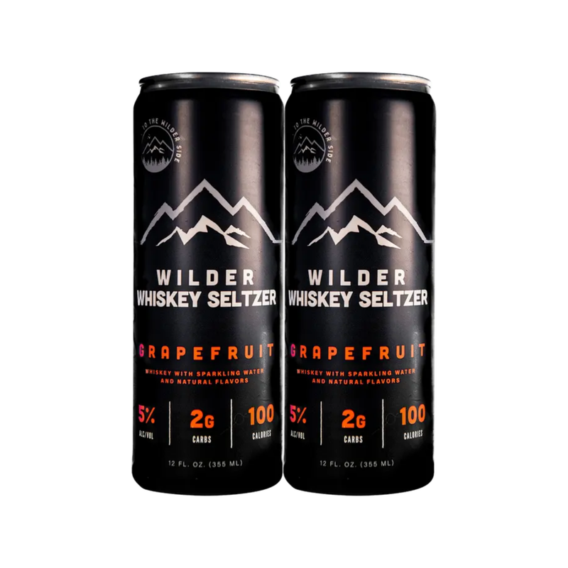 Wilder Grapefruit Whiskey Seltzer