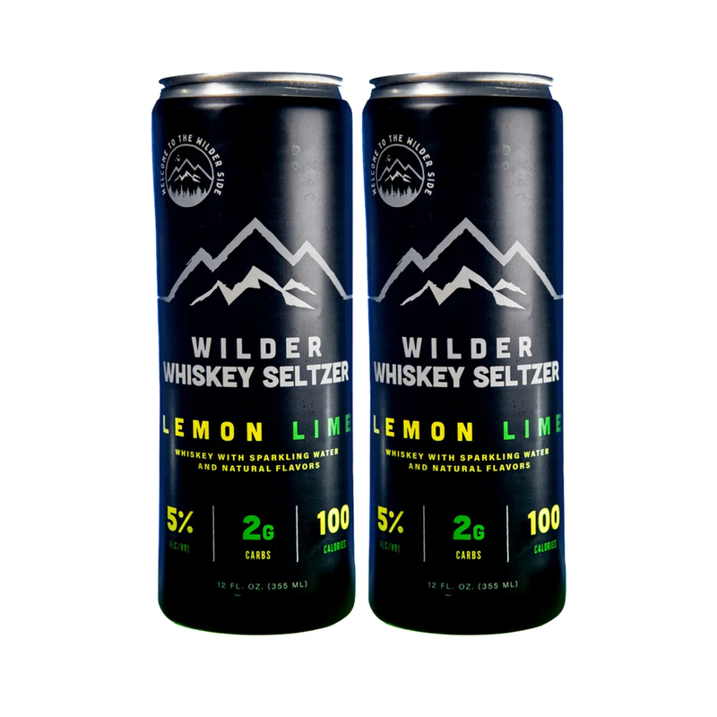 Wilder Lemon Lime Whiskey Seltzer