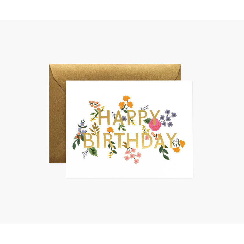 Wildwood Birthday Card