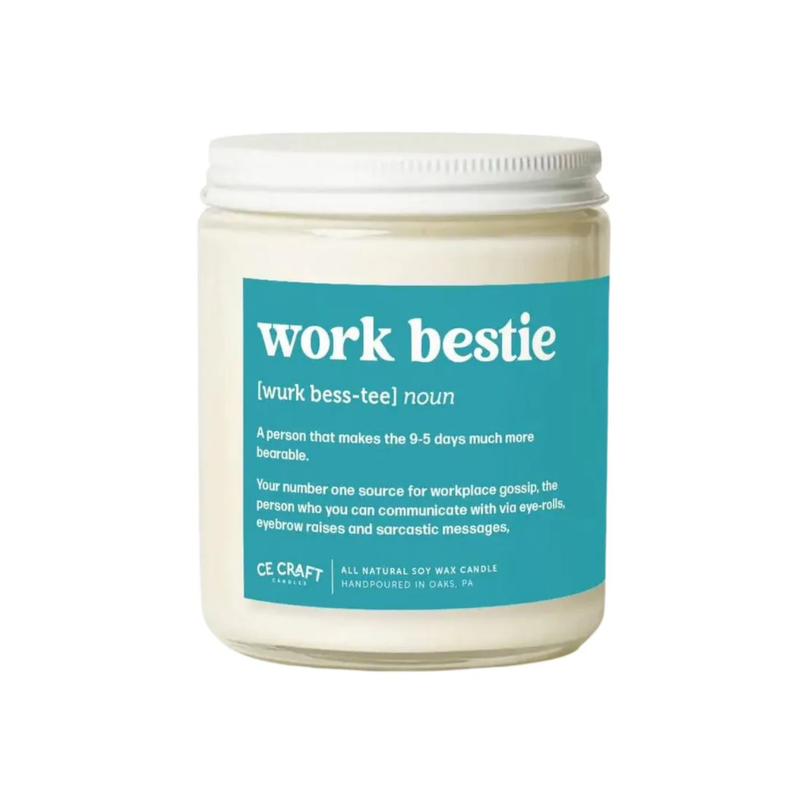 "Work Bestie" Scented Candle