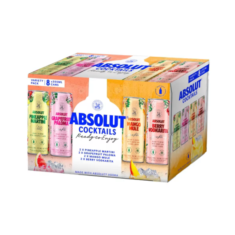 Absolut Cocktail Variety Pack