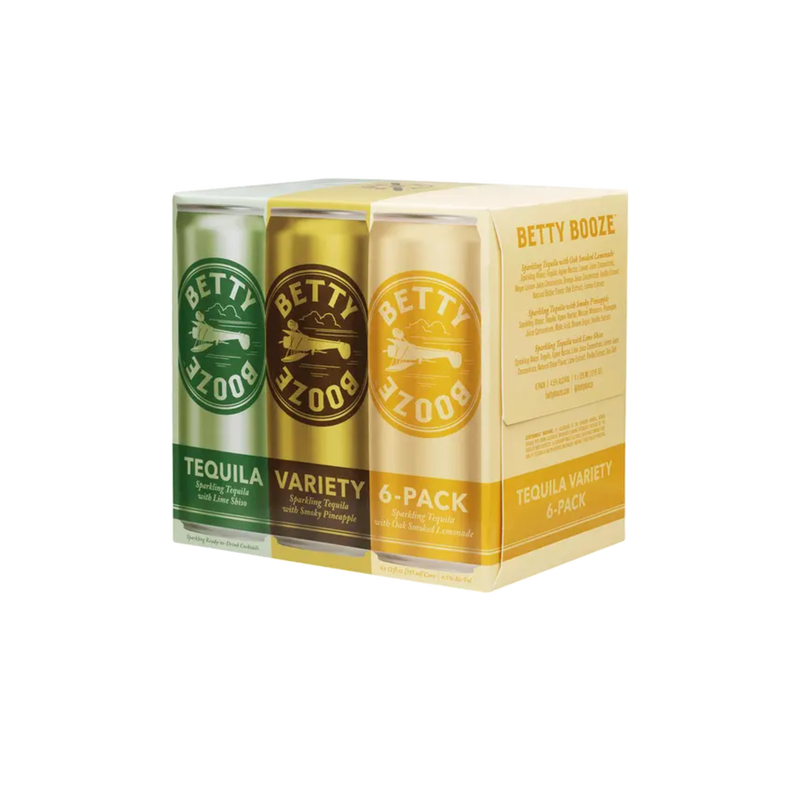 Betty Booze Sparkling Tequila Variety Pack