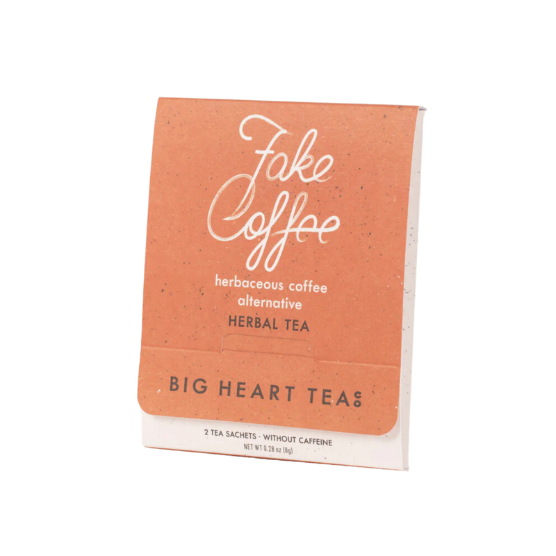 Big Heart Fake Coffee Tea