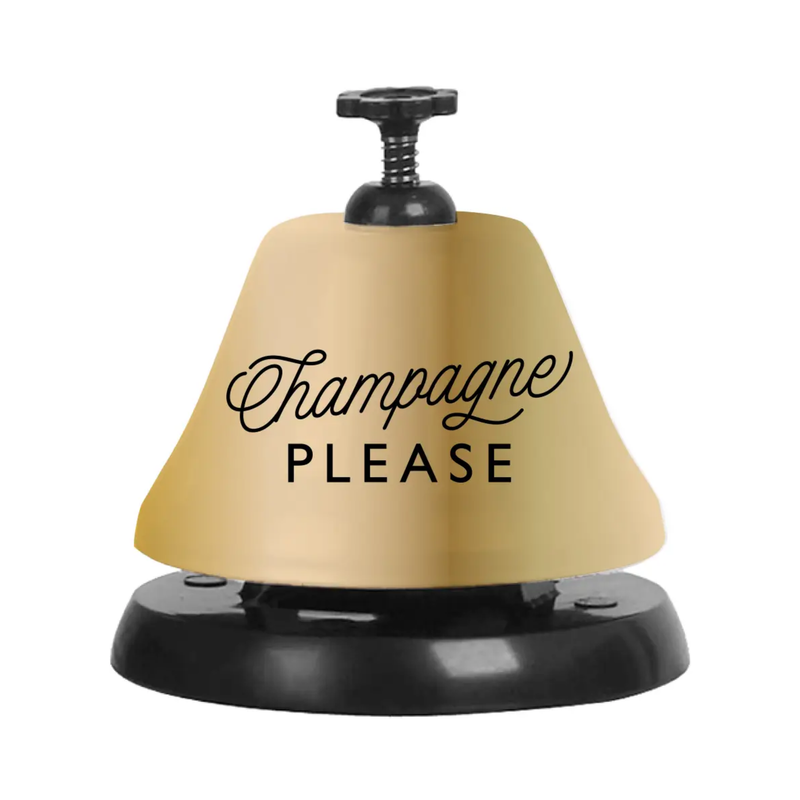 “Champagne Please” Drink Bell