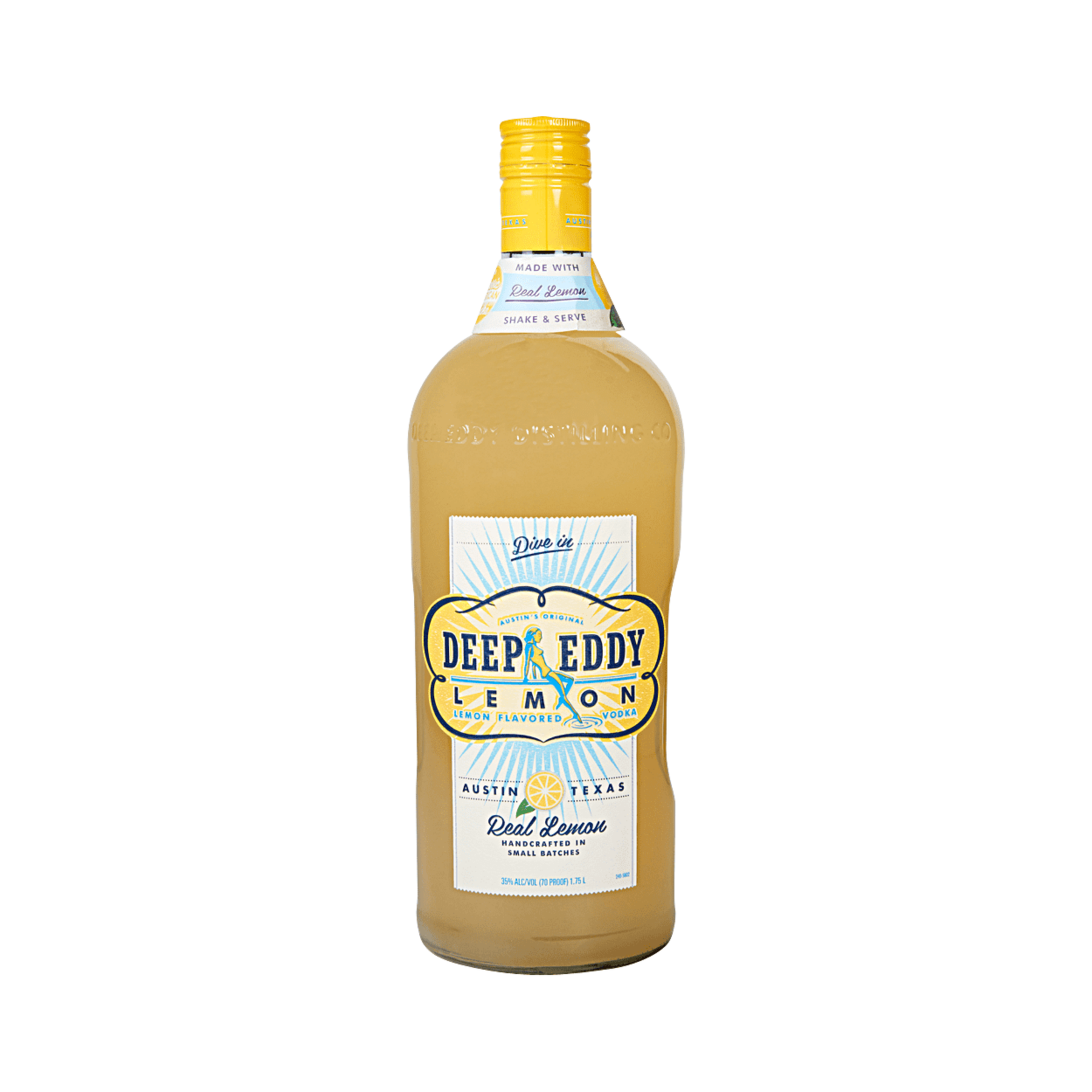 Deep Reddy Lemon Deep Eddy Lemon Flavored Vodka – The Good Pour