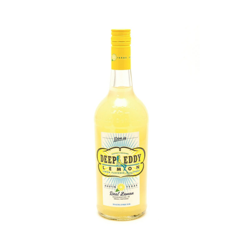 Deep Reddy Lemon Deep Eddy Lemon Flavored Vodka – The Good Pour