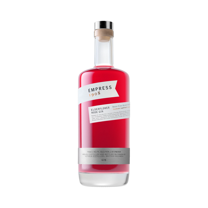 Empress 1908 Elderflower Rose Gin