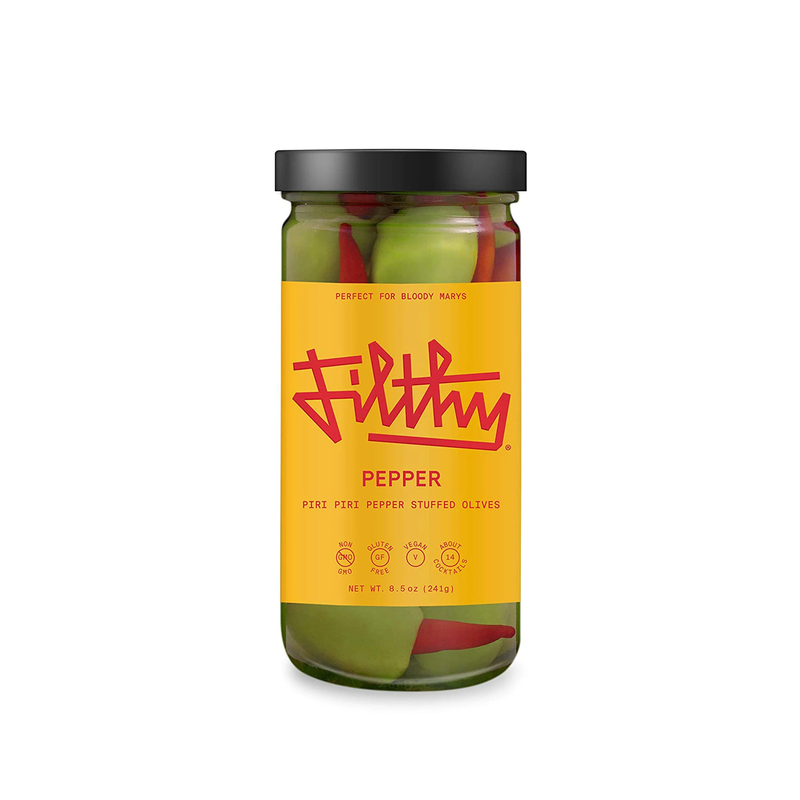 Filthy Pepper Olives