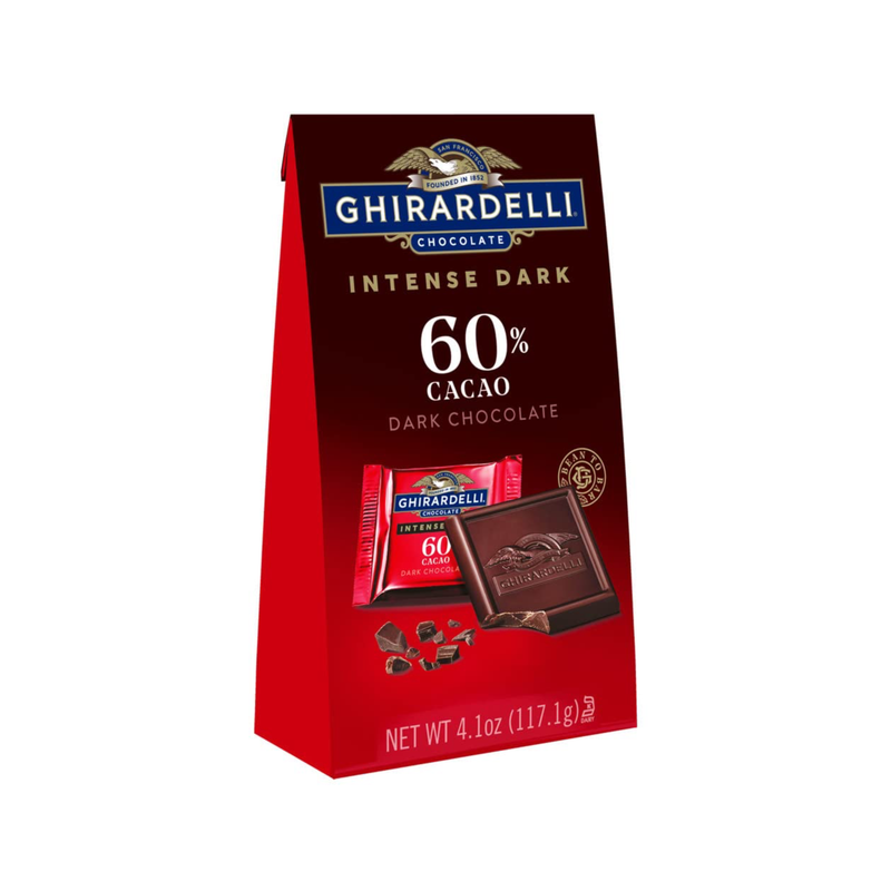 Ghirardelli 60 % Intense Dark Chocolate Squares