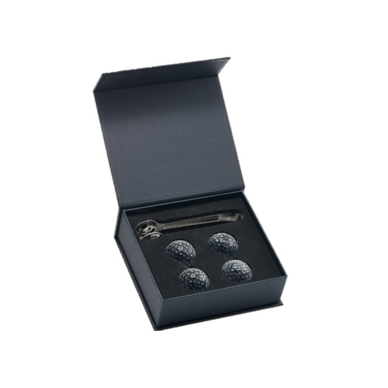 Golf Ball Whiskey Stones Gift Box