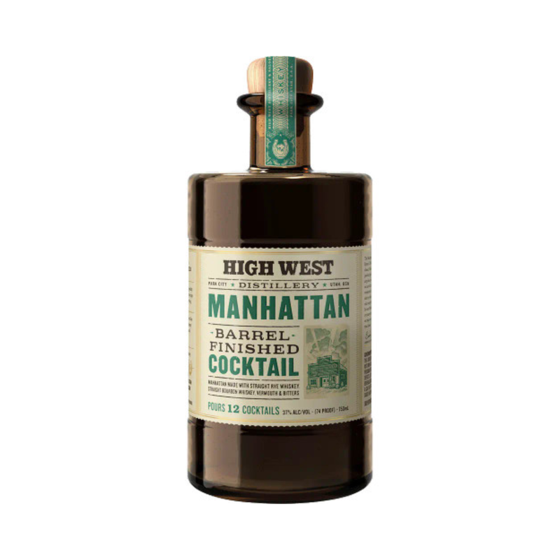 High West Manhattan Barrel Finished Cocktail