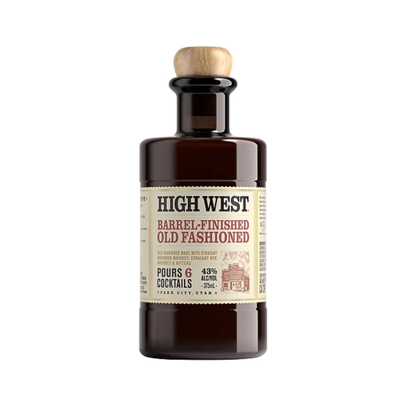 High West Old Fashioned Barrel Finished Cocktail