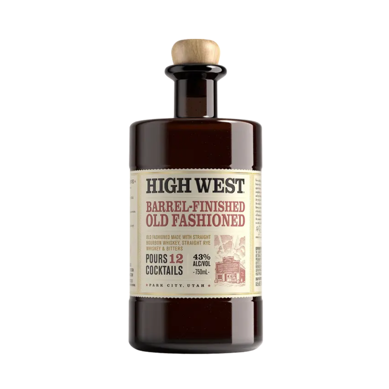 High West Old Fashioned Barrel Finished Cocktail