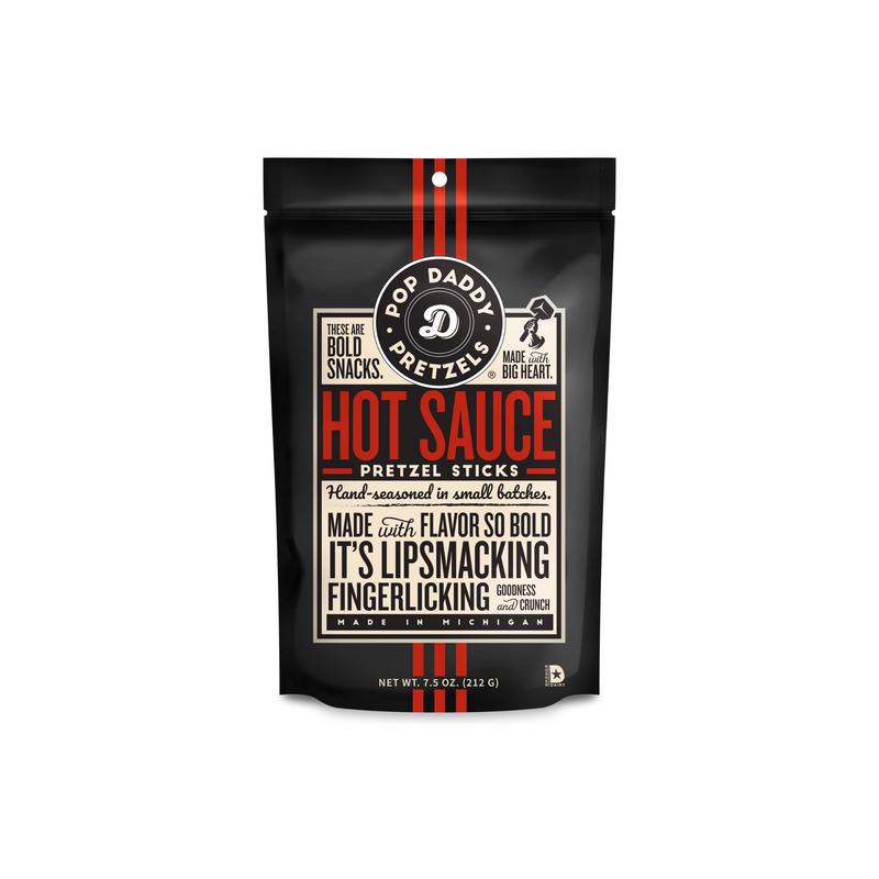 Pop Daddy Hot Sauce Pretzels