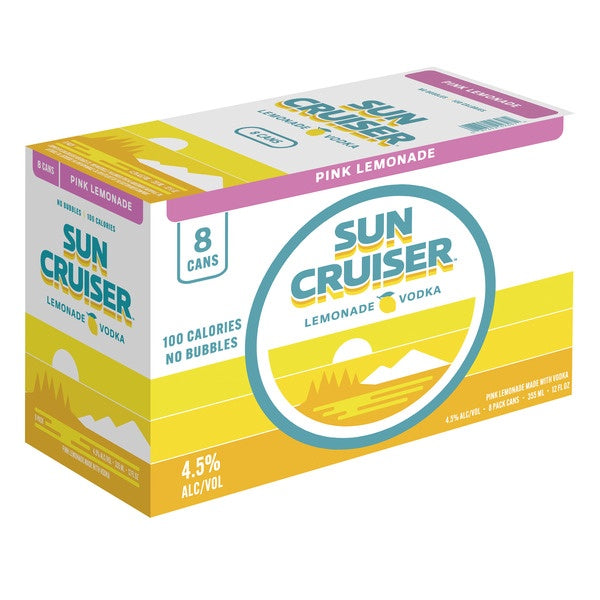 Sun Cruiser Pink Lemonade & Vodka
