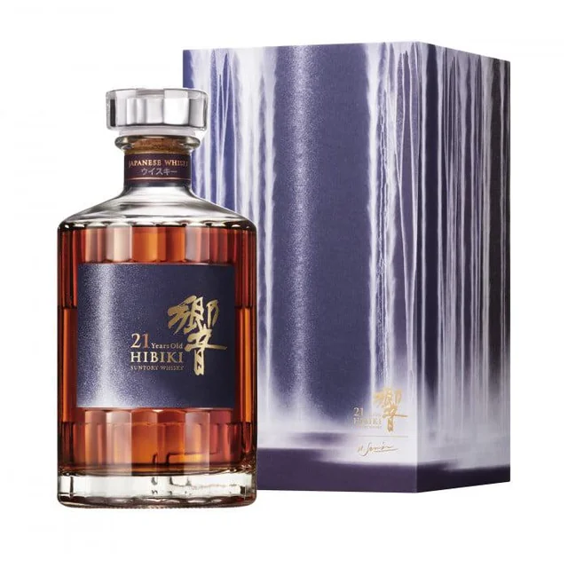 Hibiki 21 Year Hiroshi Senju Artist Collaboration Japanese Whisky