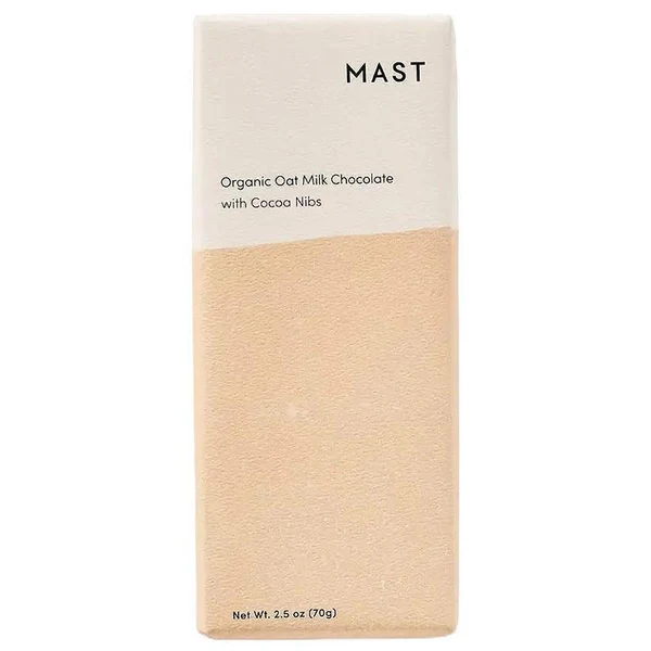 Mast Organic Cocoa Nib & Oat Milk Chocolate