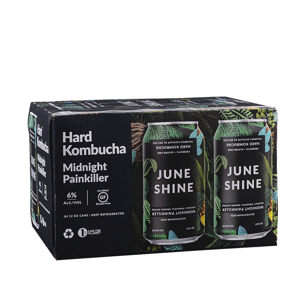JuneShine Midnight Painkiller Hard Kombucha – The Good Pour