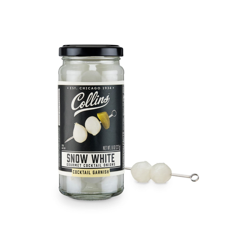 Gourmet Pickled Snow White Cocktail Onions