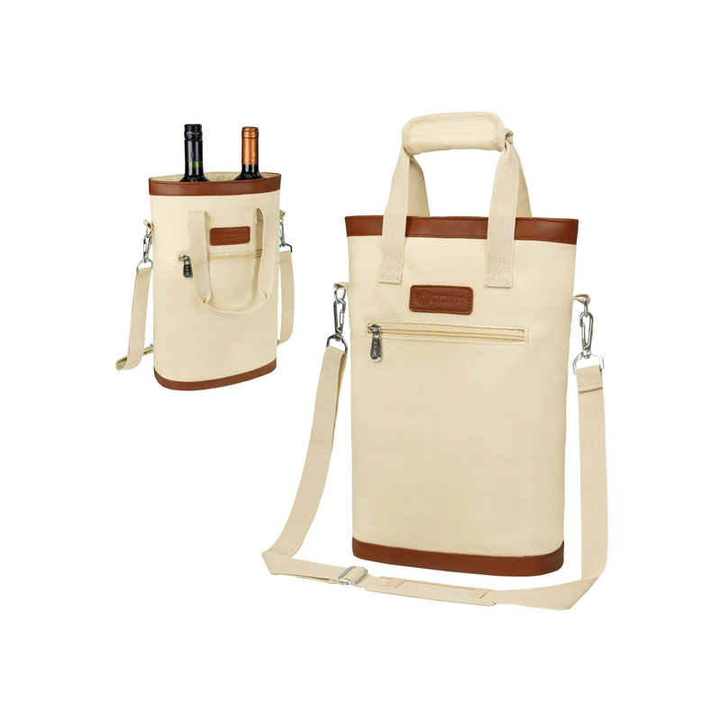 2 Bottle Classic Wine Carrier Bag – The Good Pour
