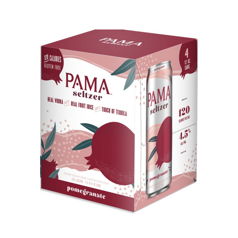 Pama Pomegranate Seltzer