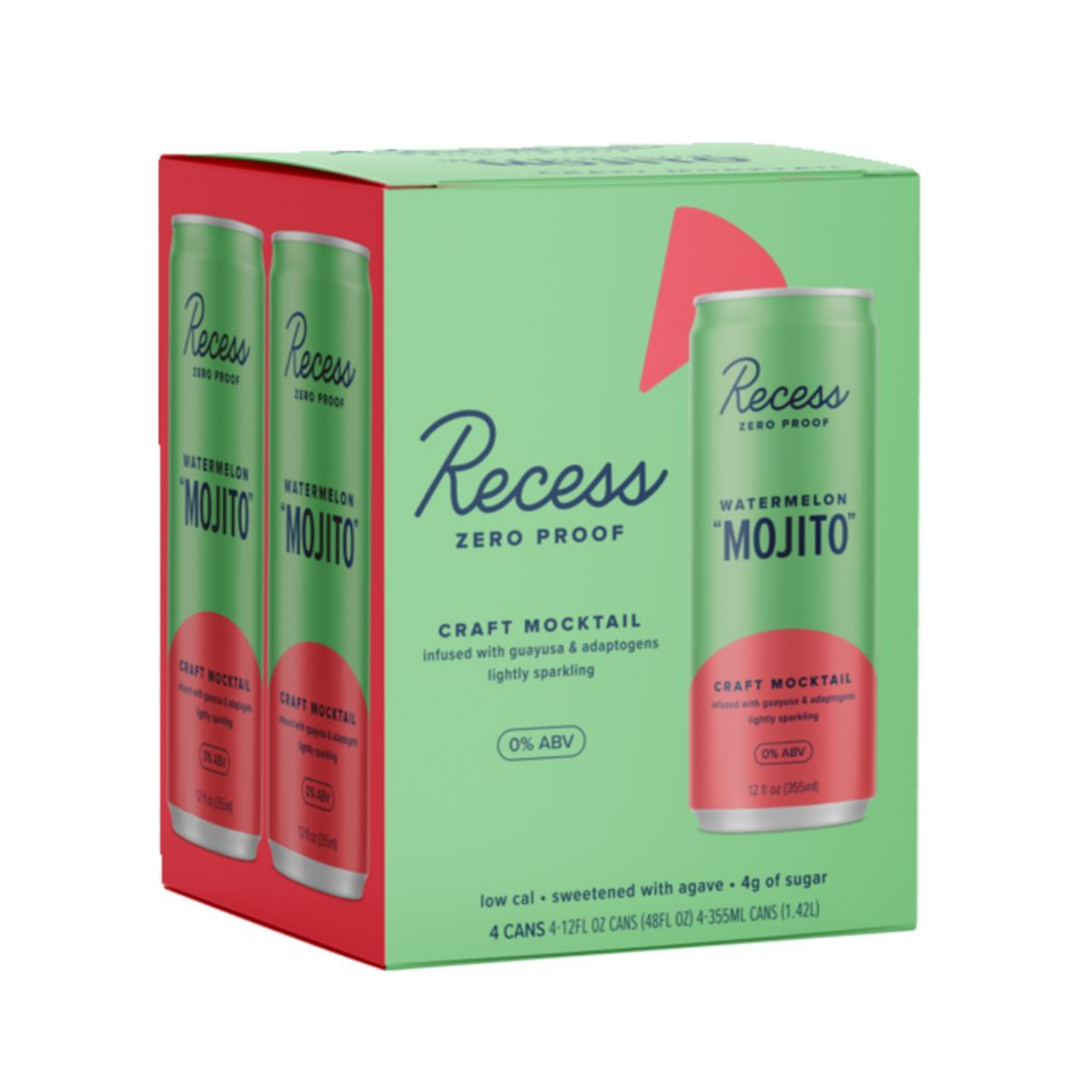 Recess Zero Proof Watermelon Mojito (Non-Alcoholic) – The Good Pour