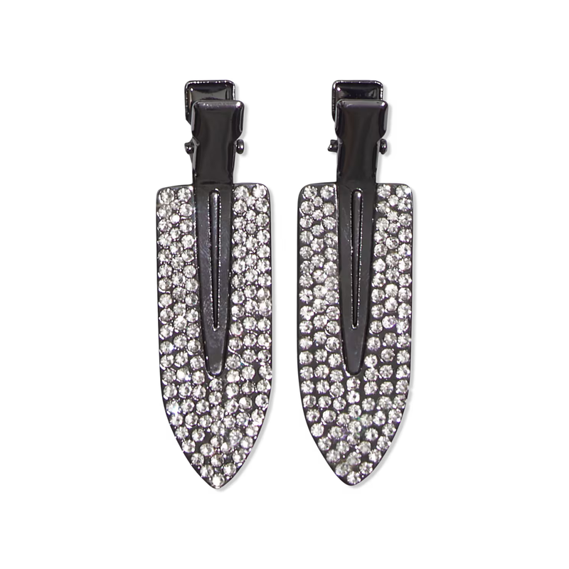 Rhinestone Creaseless Clips