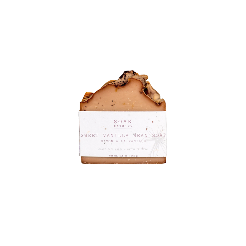 Sweet Vanilla Bean Soap Bar