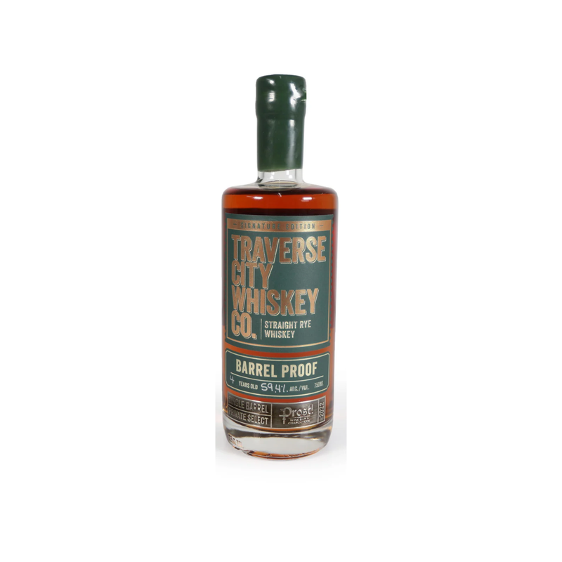 Traverse City Barrel Proof Straight Rye Whiskey