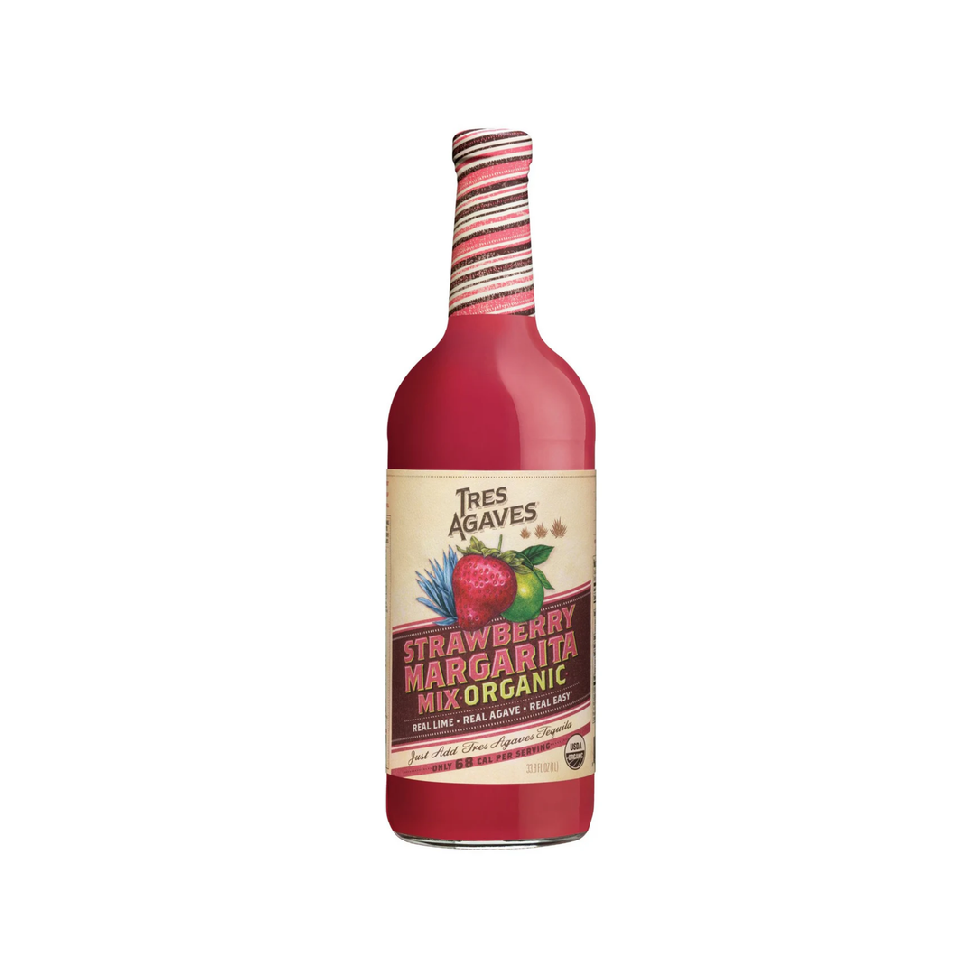 Tres Agaves Organic Strawberry Daiquiri and Margarita Mix – The Good Pour