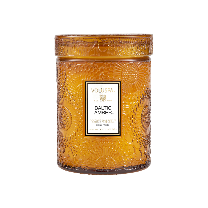 Voluspa "Baltic Amber" Small Jar Candle