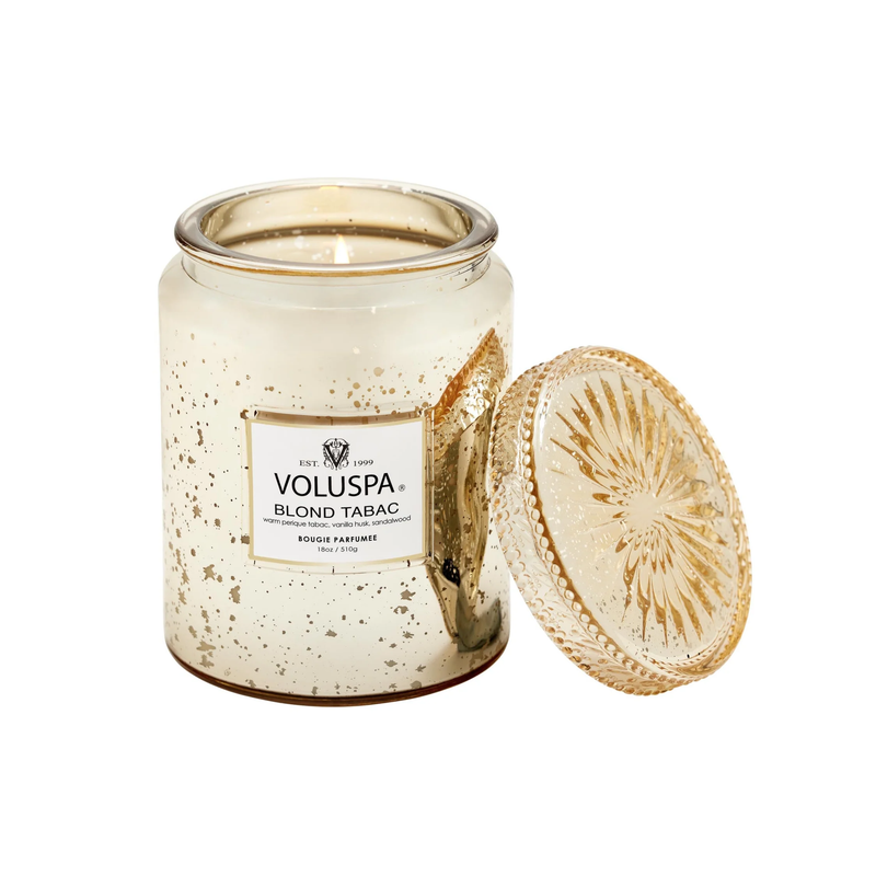 Voluspa "Blond Tabac" Large Jar Candle