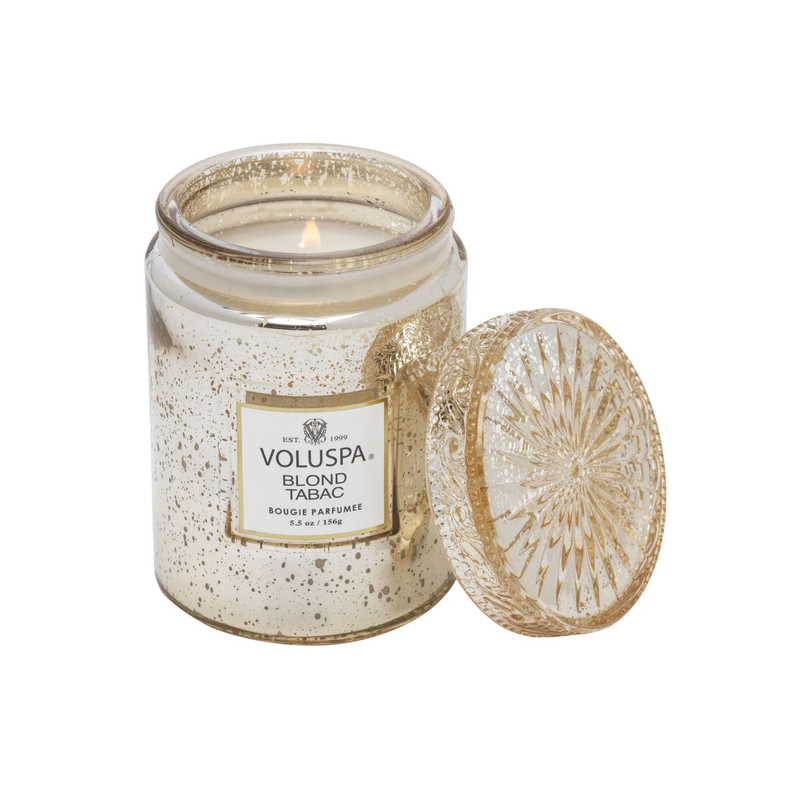 Voluspa "Blond Tabac" Small Jar Candle