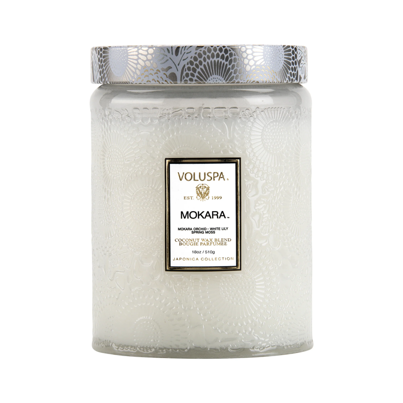 Voluspa "Mokara" Large Jar Candle