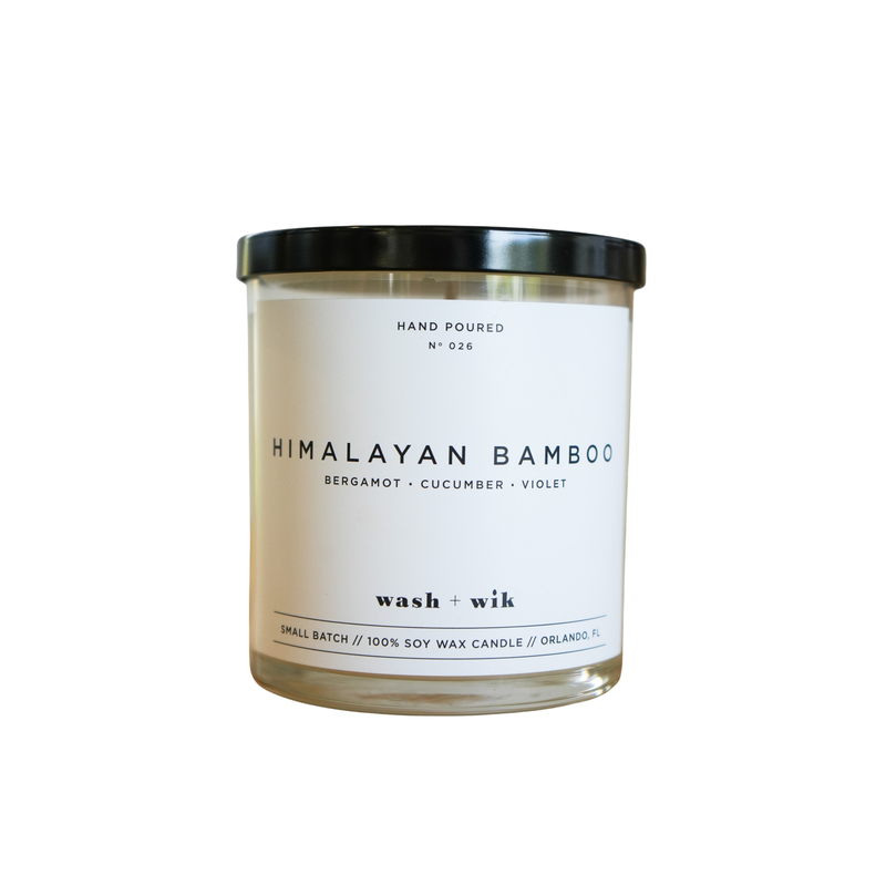 Wash & Wik Himalayan Bamboo Candle