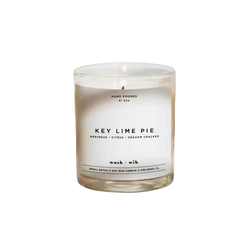 Wash & Wik Key Lime Pie Candle