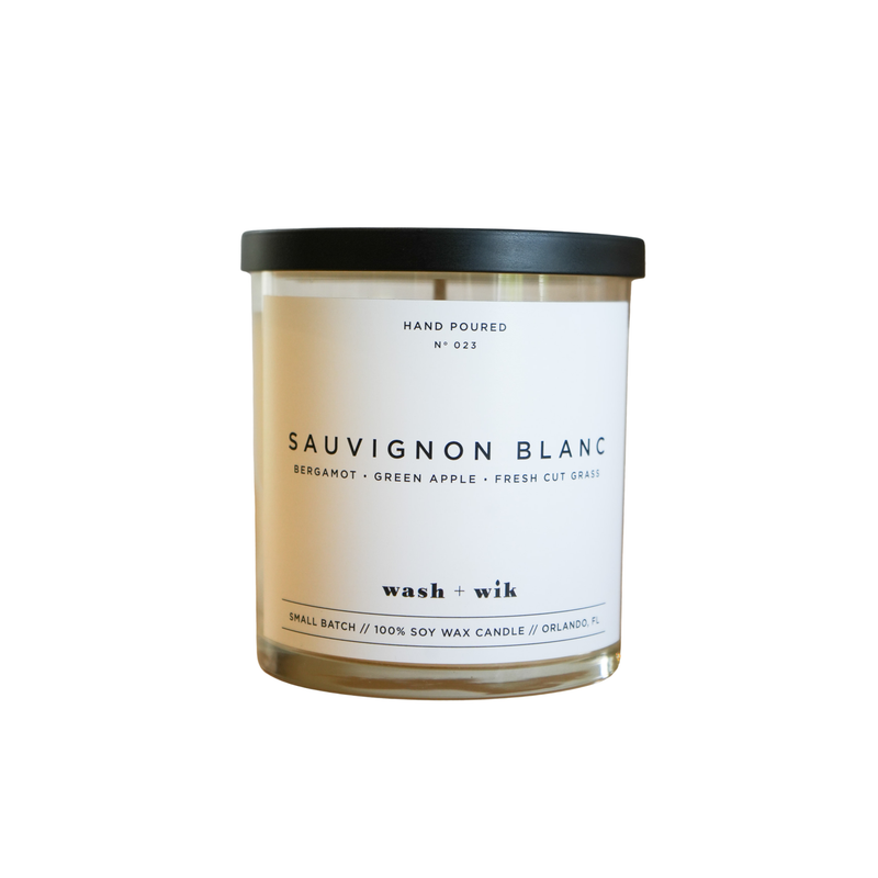 Wash & Wik Sauvignon Blanc Candle