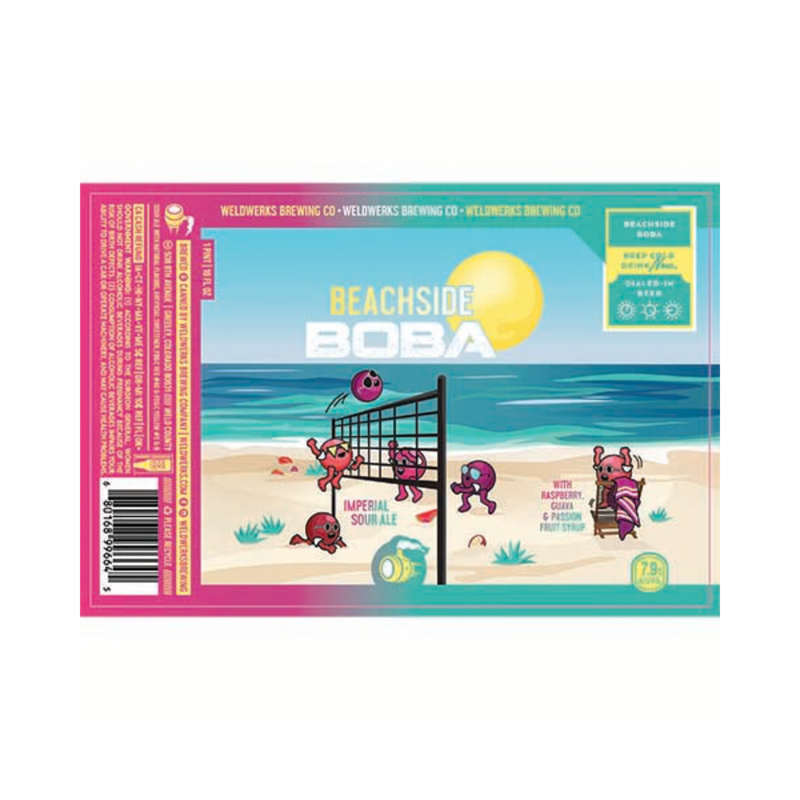 Weldwerks Brewing Beachside Boba Sour